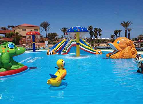 聚脲雙組份涂料水上樂(lè)園施工案例